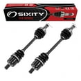 thumbnail image 2 of 2 pc Sixity XTA Rear Left Right Axles compatible with Honda TRX420FA Rancher AT TRX420FPA 4x4 w  Power Steering 2009-2014, 2 of 3