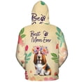 thumbnail image 2 of Best Basset Hound Mom Ever Happy Mother's Day All Over Print 3D Hoodie Unisex Merch Hoodies Bassets Dog Breed Lovers Gifts Idea - 02002, 2 of 6