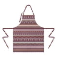 thumbnail image 2 of Red Boho Ethnic Geometric Pattern Apron-Garden Aprons for Women with Pockets-Cotton Linen Waterproof Kitchen Cooking Gardening Aprons Adjustable for Kitchen,Cooking,BBQ and Salon 33x27 Inch, 2 of 7