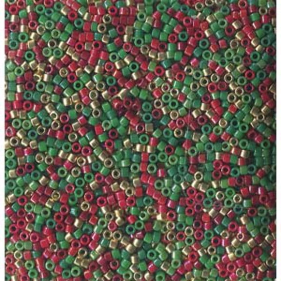 Holiday Fun Mix Mix Miyuki Delica Beads 11/0 DB-MIX9018-TB