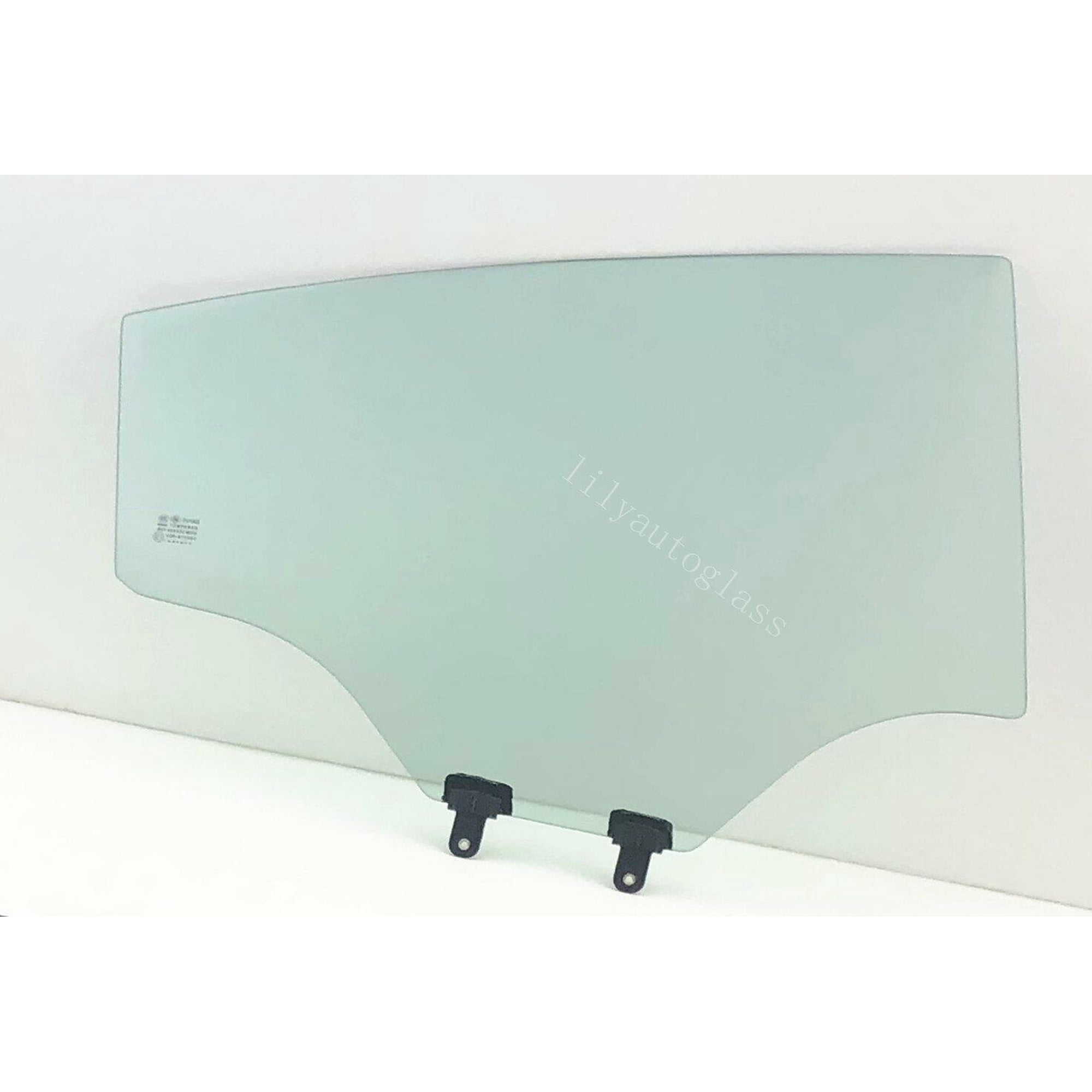 Passenger Right Side Rear Door Window Door Glass Compatible with Kia Rio 4 Door Sedan 2012-2017 Models