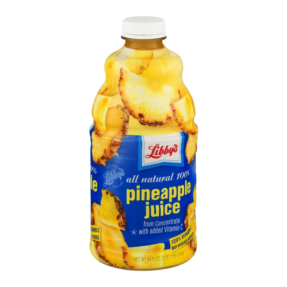 Libby's 100% Pineapple Juice, 64 fl oz
