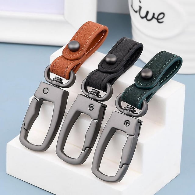 Llavero, clip para llavero de coche, con llavero extraíble, adecuado para hombres y mujeres