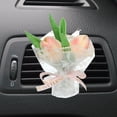 thumbnail image 1 of Uxcell Petit Bouquet Rose Désodorisant pour Voiture Clips de Ventilation, Mini Bouquet Décoratif de Roses avec Diffuseur de Parfum pour Femmes, Décoration Désodorisant Automobile, Style 2, 1 of 7