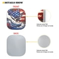 thumbnail image 2 of Jeiento Eagle Car Front Windshield Sun Shade Foldable Sunshade Protector Lightweight Sun Visor American Flag Car Windshield Cover Sun Shade Car Accessories Auto Decor 2 Pack, 2 of 7