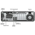 thumbnail image 2 of HP Computer EliteDesk 800 G4 SFF Windows 11 Pro Desktop PC Set | Intel Hexa-Core i7 8th Gen | 16GB DDR4 RAM | 512GB NVMe SSD | WIFI-Refurbished, 2 of 3
