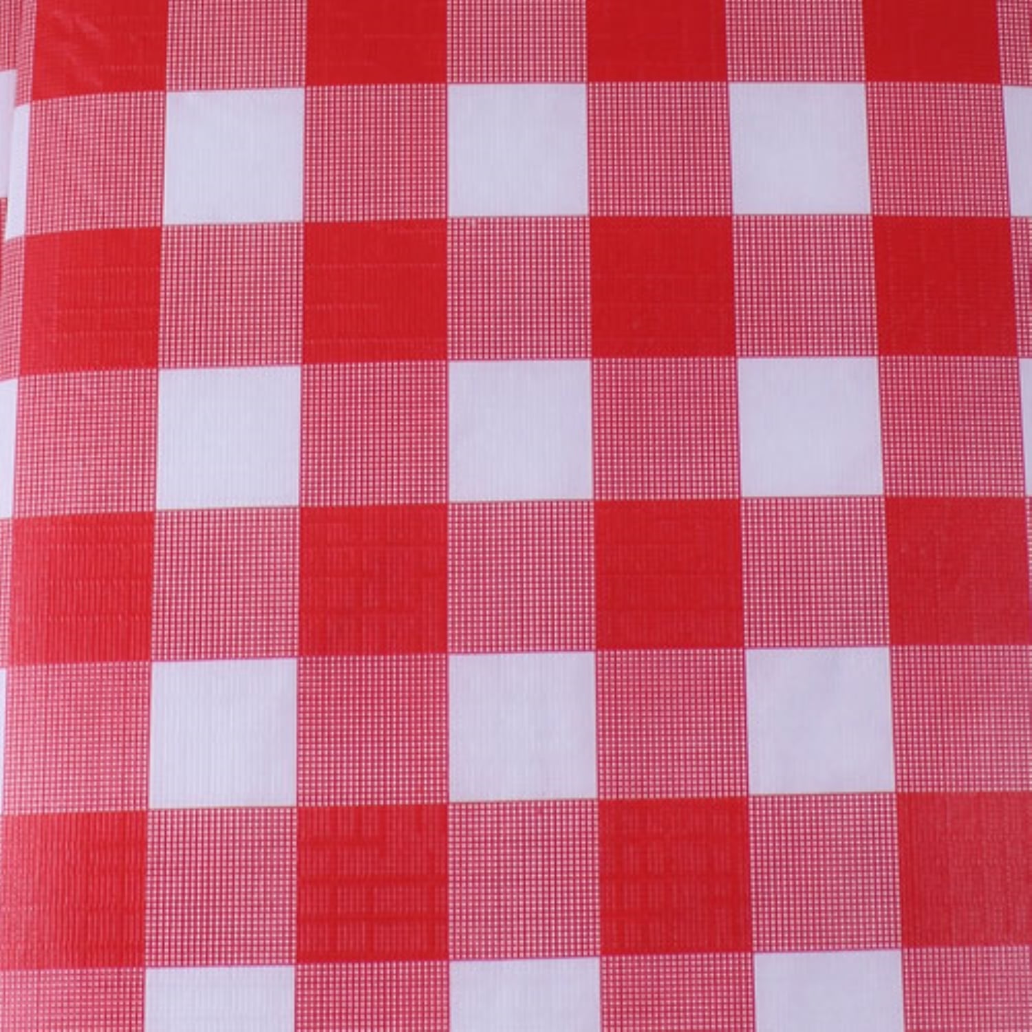 Gingham Vinyl with Flannel Backing 54" wide By The Yard 