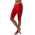 thumbnail image 2 of Womens Active Basic Elastic Seamless Bermuda Shorts, 2 of 2