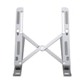 thumbnail image 3 of Soporte para computadora portátil, ergonómico, de aleación de aluminio, de silicona, plegable, antideslizante, con ángulo ajustable, para computadora portátil de 9 a 15,6 pulgadas, 3 of 5
