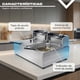 thumbnail image 5 of Freidora de Aceite 12 Lts GUTSTARK Electrica Industrial Boble Bandeja Acero Inoxidable Temperatura Ajustable Papas a la Francesa Pollo Frito Negocio Gutstark Home Acero Inoxidable, 5 of 10