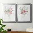 thumbnail image 6 of 2 Piece Set Whimsical Wildflowers I Premium Framed Canvas - Ready to Hang - 18.5 x 24.5 Each - Silver Frame, 6 of 8