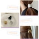 thumbnail image 5 of 3 pinzas para el pelo pequeñas, pinzas para la mandíbula, pinzas para el pelo de mujer para cabello fino, 5 of 8