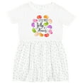 thumbnail image 3 of Inktastic Little Miss Jelly Bean Girls Toddler Dress, 3 of 5