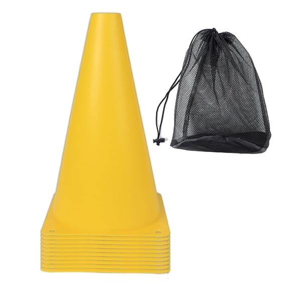 10Pcs Soccer Training Marker Obstacle Cone Football Sign Bucket for Outdoor
