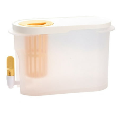 

Cold Water Bottle with Tap Household Refrigerator To the Teapot 3.9 L Bucket Of Ice Cold Water in B