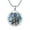 Peter abalone, variant on St. Christopher Saint Necklace 925 Sterling Silver Patron Amulet Jewelry for Men Women