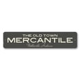 thumbnail image 2 of The Old Town Mercantile Novelty Decor, Metal Wall Sign - 4x18 Inches, 2 of 4
