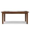 thumbnail image 5 of Simpli Home Eastwood 66 inch x 40 inch Rectangle Contemporary Dining Table in Walnut, 5 of 13
