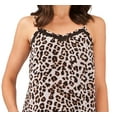 thumbnail image 2 of Sam & Jess Womens Leopard Print Camisole Beige Brown S, 2 of 3