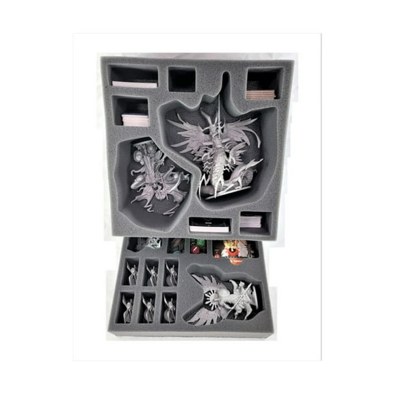 Battle Foam Massive Darkness 2 - Heavenfall Foam Tray Kit New