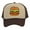 Khaki/Brown, variant on Top Headwear Hamburger Cheeseburger Trucker Hat - Men's Snapback Burger Food Cap White/Red
