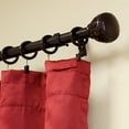 thumbnail image 4 of Lumino 1 Inch Oil Rubbed Bronze Ember, Single Curtain Rod Set, 42-120" Width, 4 of 4