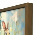 thumbnail image 3 of Creative Products Painty Rabbit 16 x 16 Brown Framed Print, 3 of 5