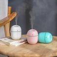 thumbnail image 3 of Humidificateur Portable 200 ml Mini Humidificateurs Purificateur d'Air Diffuseur d'Arômes 7 Couleurs Fonction Veilleuse LED 2 Modes de Brume Réglables Humidificateur de Brume USB pour Voyage Maison Bébé Bureau Voiture, 3 of 8