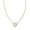 White, variant on Delicate Aventurine Jewelry Necklace With Interchangeable Length For Daily Wear