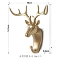 thumbnail image 1 of SAYOO Colgador de Ropa para casa, Gancho Decorativo con Forma de Cabeza de Animales en Oro/Negro/Blanco para Pasillo, Vestuario, Armario SAYOO  casual, 1 of 4