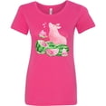 thumbnail image 3 of Inktastic Watermelon Piggy Women's T-Shirt, 3 of 5