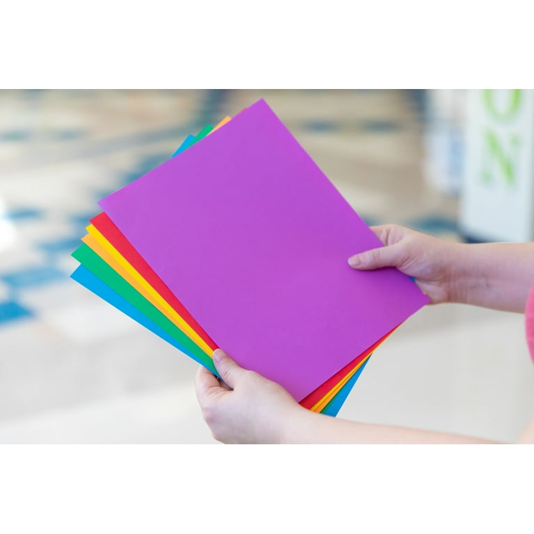 Astrobrights Colored Paper, 8.5 inch x 11 inch, Primary 6-Color Assortment, 120 Sheets