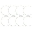 thumbnail image 1 of 8pcs Dreamcatcher Half Circle Craft DIY Dreamcatcher Frame Wreath Making Material, 1 of 8