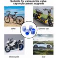 thumbnail image 5 of Waterproof Luminous Car Tire Valve Caps, 12 Pack Glow in The Dark Tire Caps, Universal Corrosion Resistant Tire Valve Stem Caps for Car, Truck, SUV, Motorcycles and Bike, 5 of 6