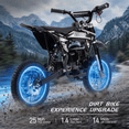 thumbnail image 3 of TOXOZERS 50CC Dirt Bike,Upgraded 2-Stroke Gas Powered Mini Bike for Kids 8+,Max Speed 25Mph,Support Up to 180lbs,Pull Start,Black, 3 of 7