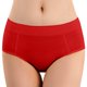 thumbnail image 1 of Gibobby Calzoncillos de encaje para mujer Ropa interior fisiológica de algodón para mujer, pantalones fisiológicos a de menstruales, ropa interior a de menstruales(Rojo,G), 1 of 4