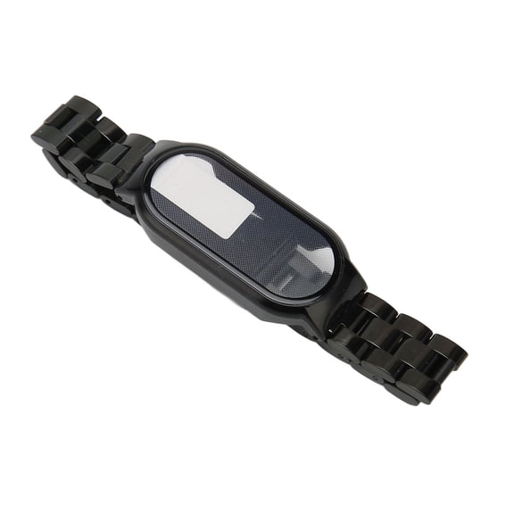 M Buder Watch Wristband Easy Adjust Full Protection Stainless Steel Replacement Strap for Mi Band 7