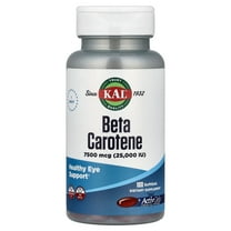 KAL Beta Carotene 25,000 IU Tablets, 100 Count