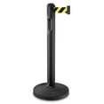 thumbnail image 7 of Lavi Industries 80-5000OR1-FY Plastic Post Tempest Outdoor Stanchion With 12 Ft.  Orange Retractable Barrier, Fluorescent, 7 of 7
