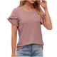 thumbnail image 4 of Fiudx Camisetas para Mujer Camisolas con Cuello En V Sin Mangas y Sexy para Mujer, Blusa Plisada con Tubo Calado, 4 of 4