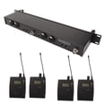 thumbnail image 3 of Sistema de monitoreo de oído en el escenario, sistema de monitoreo de auriculares inalámbricos Sistema de monitoreo de auriculares inalámbricos Sistema de monitoreo de auriculares inalámbricos Máxima, 3 of 12