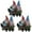 style3, variant on ICERUN 3Pcs Garden Gnomes,Resin Dwarf Holding Beer Garden Decorations,Decorative Fun Lawn Ornaments,Style1