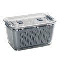 thumbnail image 1 of Fresh Food Drainer Container Vegetable Fruit Storage Basket Refrigerator Organizer Bin, 1 of 8