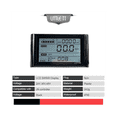 thumbnail image 4 of Ebike SW900 LCD Display Control Electric Bicycle Speed Meter Plug Record Instrument Control/Setting 24-72V, 4 of 7
