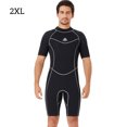 thumbnail image 2 of DIVE SAIL Traje de buceo 3MM Pantalones cortos de manga corta resistentes al desgaste Traje de neopreno Servicio prolongado Sensación de cuerpo fresco Accesorio de surf masculino negro XXL Scienceny OD019360-11, 2 of 7