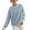 Blue, variant on Durtebeua Long Sleeve Crewneck Oversized Pullover Tops Women's Oversized Pullover Sweatshirts