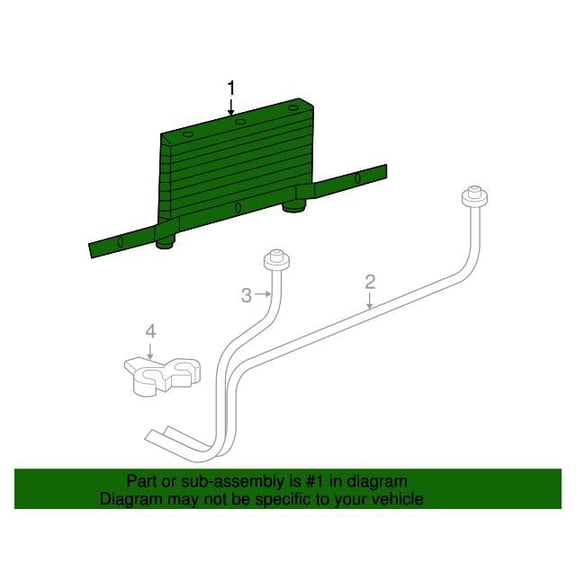 GM 15821239 Cooler Asm-Trans Fluid Aux