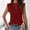 c01Red, variant on Arnsht Cap Sleeve Tops for Women Summer Top Basic Tee Shirts Casual Round Neck Tank Loose Fit Solid Color Fashion Top Yellow S