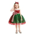 thumbnail image 2 of HIPYLO Teen Girls Christmas Dress 6t Christmas Dresses for Girls Church Dresses Children Clothes Girls My First Christmas Outfit Newborn Baby Boy Clothes Club Outfit Baby Girl Clothes Baby, 2 of 8