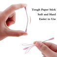thumbnail image 3 of Dual Tip Cotton Swabs For Ears & Makeup - 100/300 Pack, 3 of 4